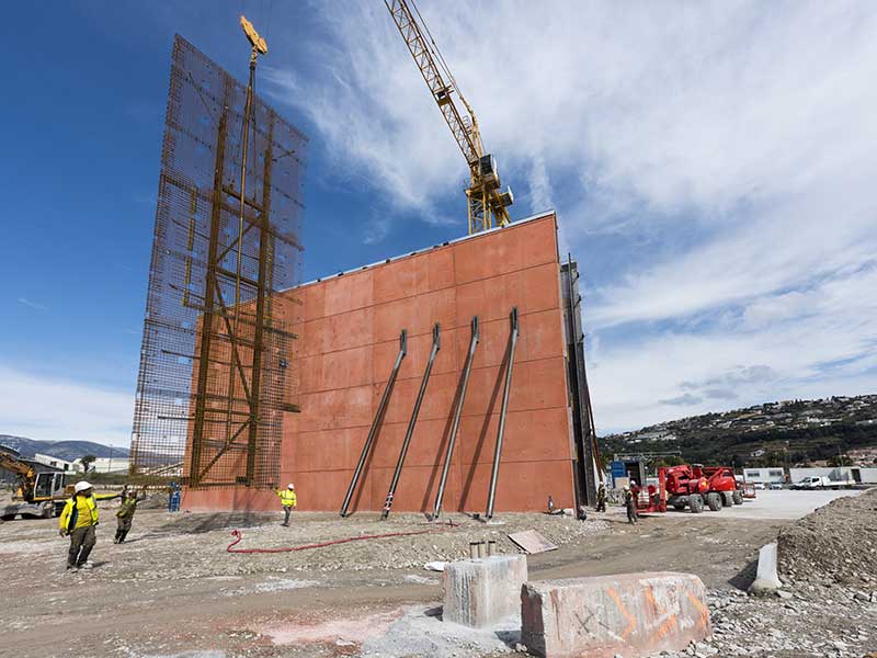 Centrale à béton